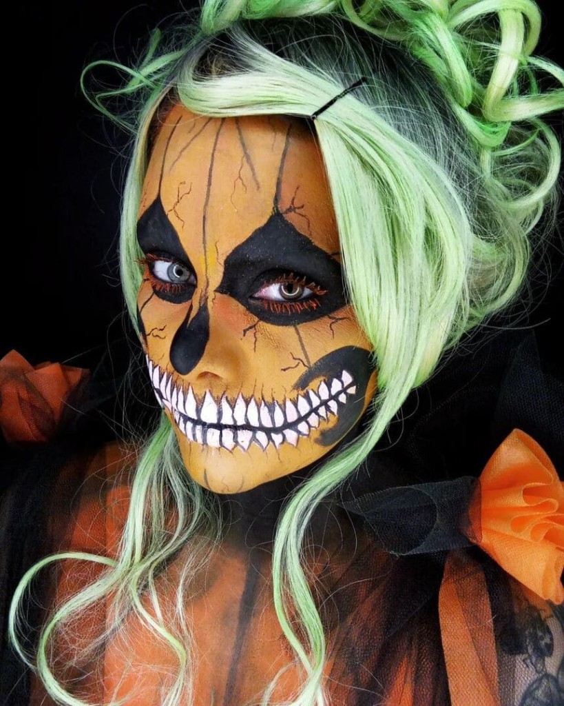 4 ideias típicas e simples de maquiagem de Halloween