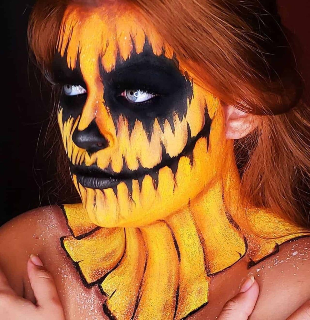 4 ideias típicas e simples de maquiagem de Halloween