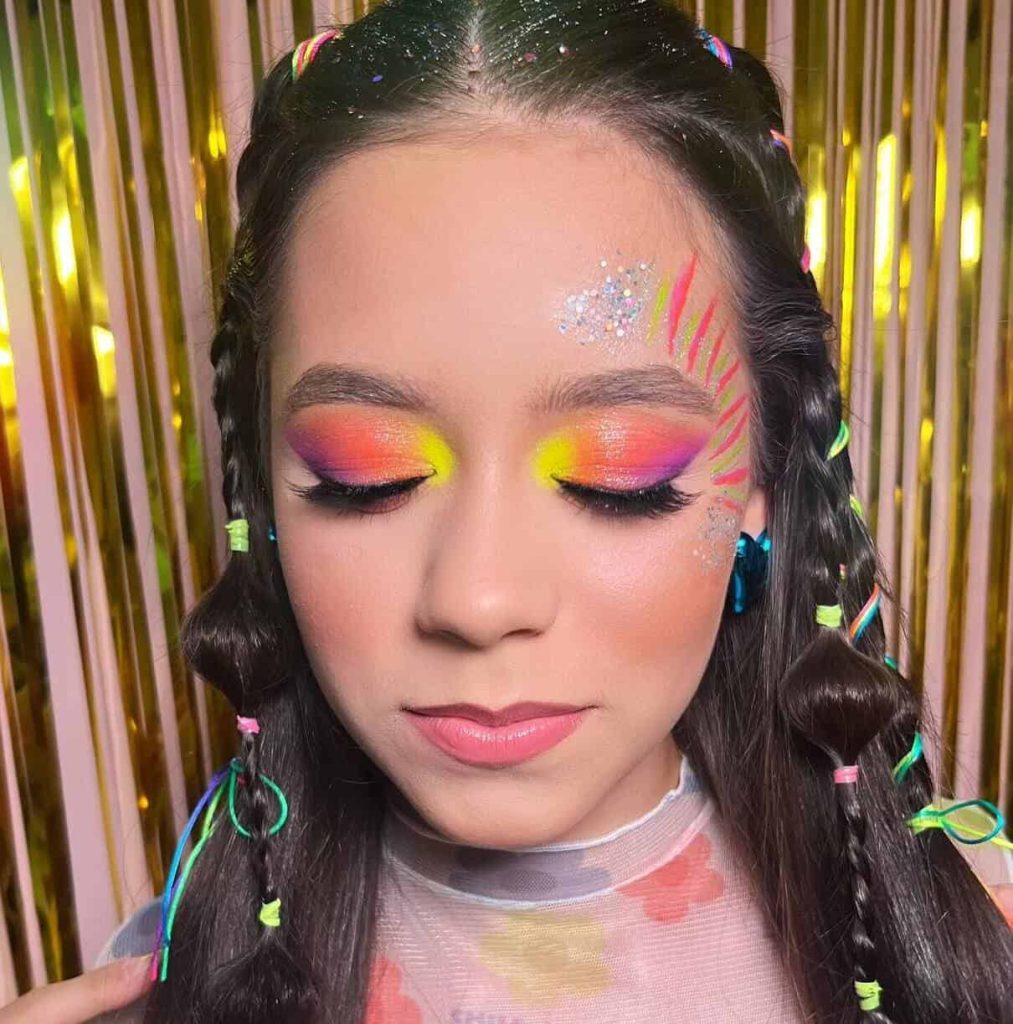 Penteado para carnaval