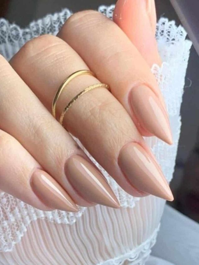 unhas nude