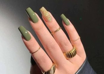 esmalte verde militar