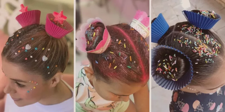 cabelo maluco cupcake